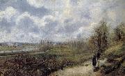 Camille Pissarro leading the way Schwarz Metaponto china oil painting artist